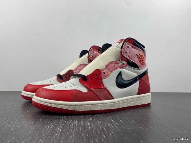 Chep Onekick 1 SPIDER-VERSE THE JORDAN HIGH ACROSS SPIDER-MAN DV1748-601 OG 0813
